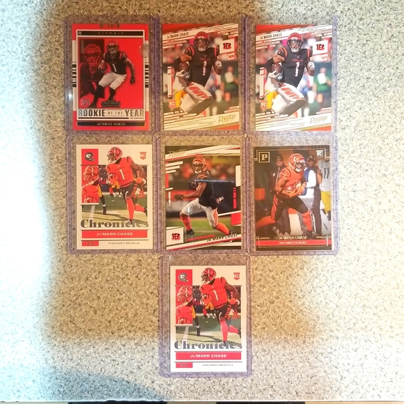 Panini Other 7 Card Jamarr Chase Lot Rcs Included Poshmark